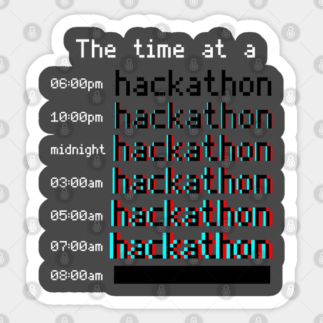 Hackathon hallucinations (8-bit 3D) Sticker by Apparatus